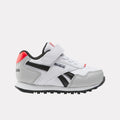 Reebok Footwear Kids Reebok Glide Elastic Lace & Top Strap Shoes - Toddler FTWRWHITE/MISTGREY/ENERGYRED