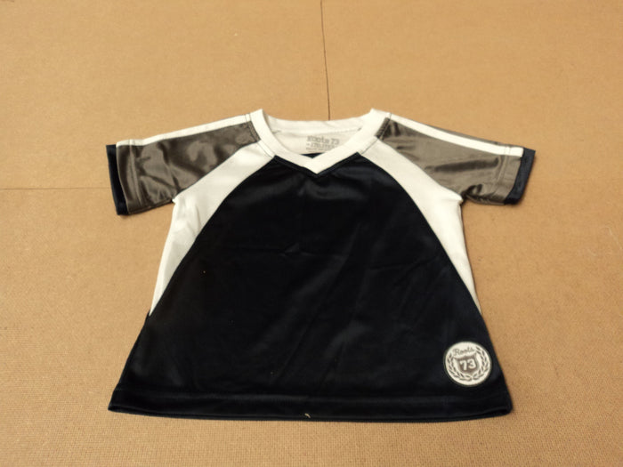 roots-73-sports-jersey-polyester-100-male-kids-1-2-2t-blues-striped-preowned 1