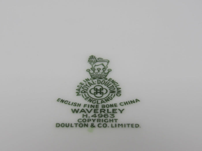 Royal-Doulton-Vintage-Waverley-10-in-Dinner-Plate-Pattern-China-514 6