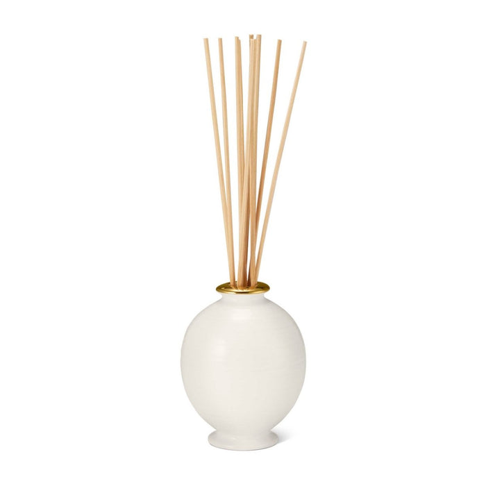 Siena L'Ansecoy Orange Blossom Diffuser Set in Cream by AERIN 3.5" x 3.5" x 4.5" Cream at FIG LINENS AND HOME 1