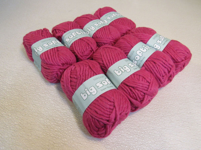 Sirdar-Big-Softy-Super-Chunky-Yarn-Rose-8-Skeins-49-Yards-Each-394 1
