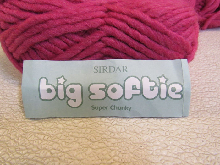 Sirdar-Big-Softy-Super-Chunky-Yarn-Rose-8-Skeins-49-Yards-Each-394 5