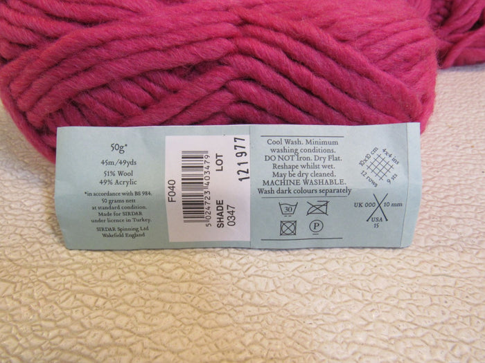 Sirdar-Big-Softy-Super-Chunky-Yarn-Rose-8-Skeins-49-Yards-Each-394 6