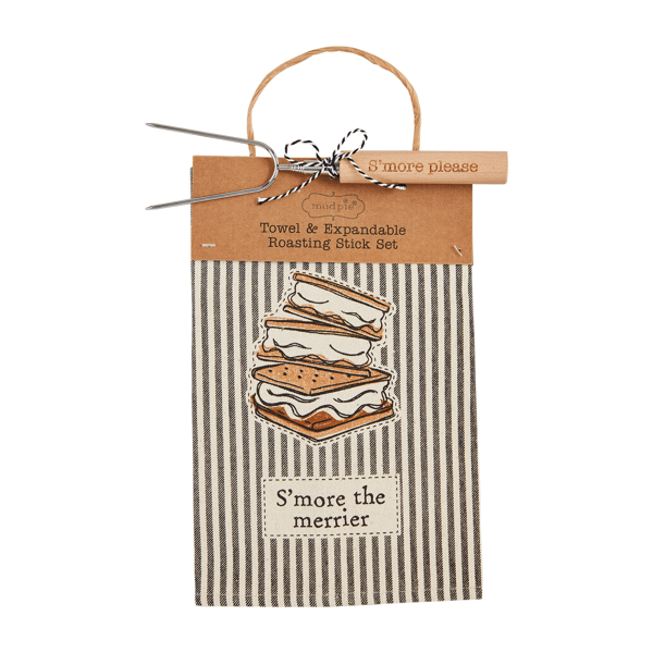 S'more Towel & Expandable Roasting Stick Set