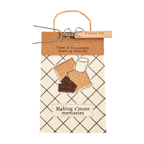 S'more Towel & Expandable Roasting Stick Set