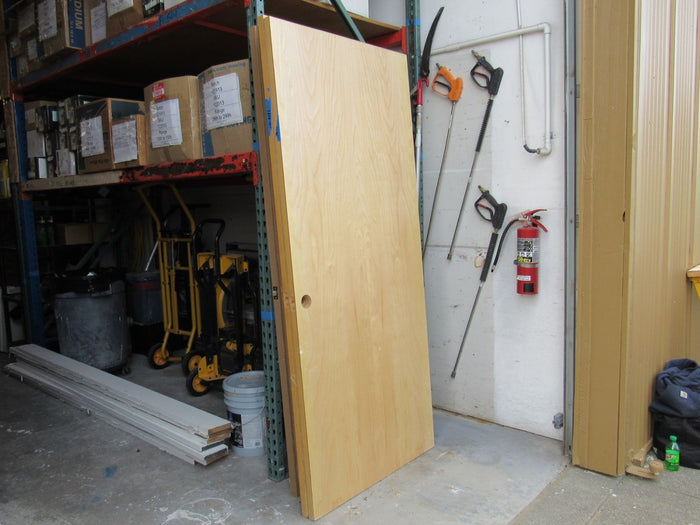 Standard-Flat-Panel-Door-Solid-Core-80-in-x-36-in-Tan-Birch-398 2