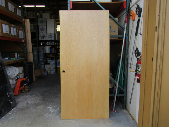 Standard-Flat-Panel-Door-Solid-Core-80-in-x-36-in-Tan-Birch-398 3