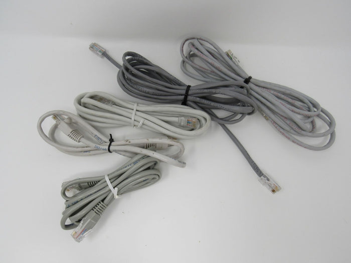 Standard-Lot-of-5-Ethernet-Patch-Cables-RJ-45-Variety-of-Lengths-Cat5e-896 3