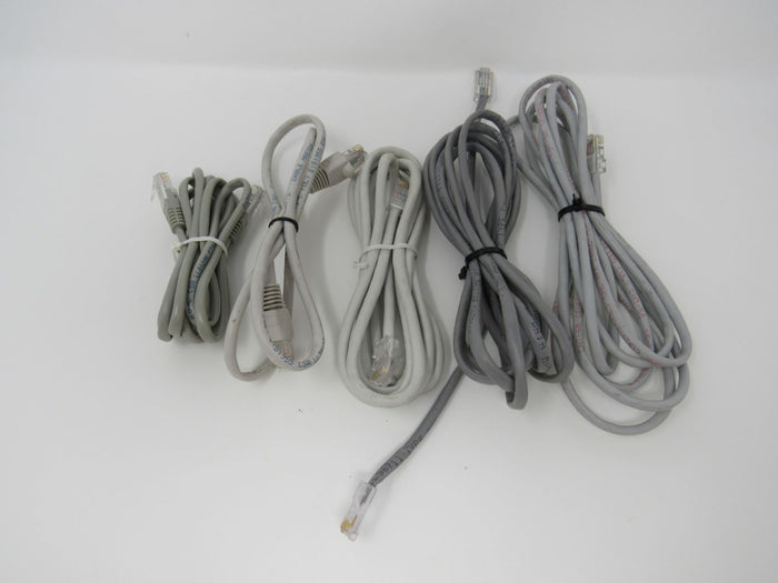 Standard-Lot-of-5-Ethernet-Patch-Cables-RJ-45-Variety-of-Lengths-Cat5e-896 4