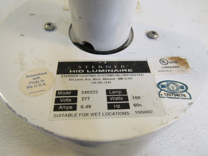 Sterner-Uplight-Fixture-100-Watts-8in-x-8in-Use-348222-Metal-474 7