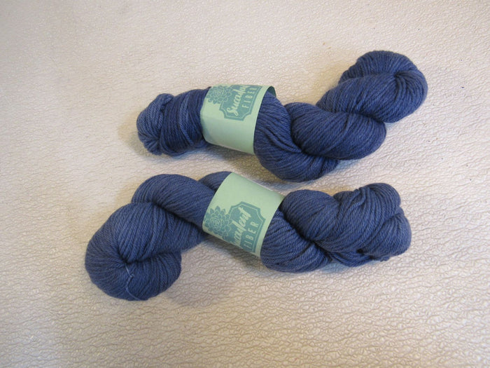 Succulent-Fiber-Worsted-Weight-Yarn-River-Ash-2-Skeins-200-Yards-Each-Blue-416 3