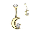 (TIN36) Belly Rings Titanium