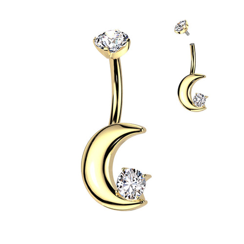 (TIN36) Belly Rings Titanium