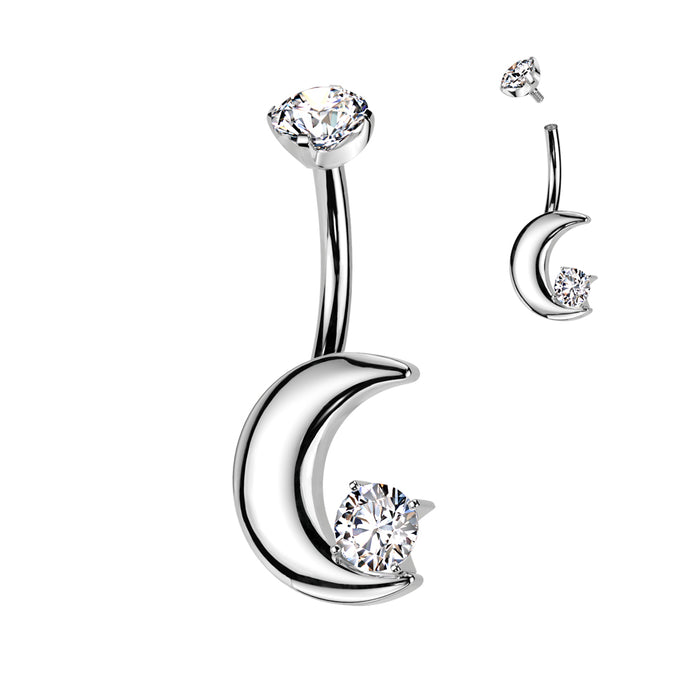 (TIN36) Belly Rings Titanium