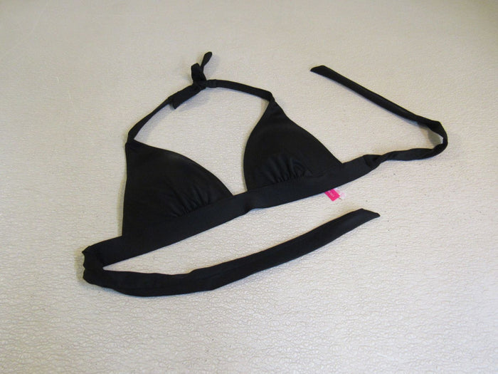 Victoria-Secret-Swim-Suit-Top-Black-Ties-Size-S-Nylon-Elastane-Female-Size-S-632 1