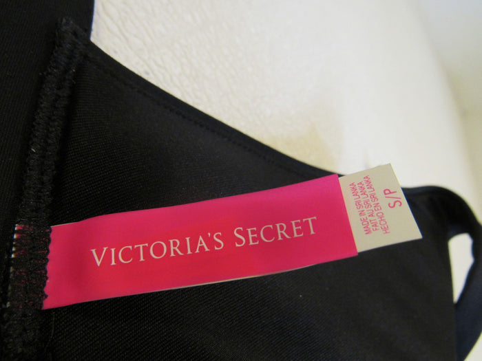 Victoria-Secret-Swim-Suit-Top-Black-Ties-Size-S-Nylon-Elastane-Female-Size-S-632 6