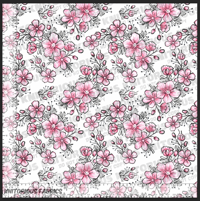 VINYL *Pre-Order* Sketchy Cherry Blossom