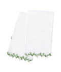 Powder Room Towels - Wave Guest Towels in Santorini by Matouk