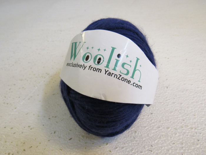 Yarn-Zone-Woolish-Yarn-Indigo-1-Ball-Worsted-Weight-Superwash-Wool-826 2