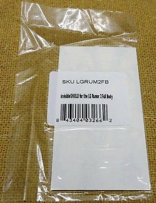 Zagg Invisible Shield LG Rumor 2 Full Body Protector